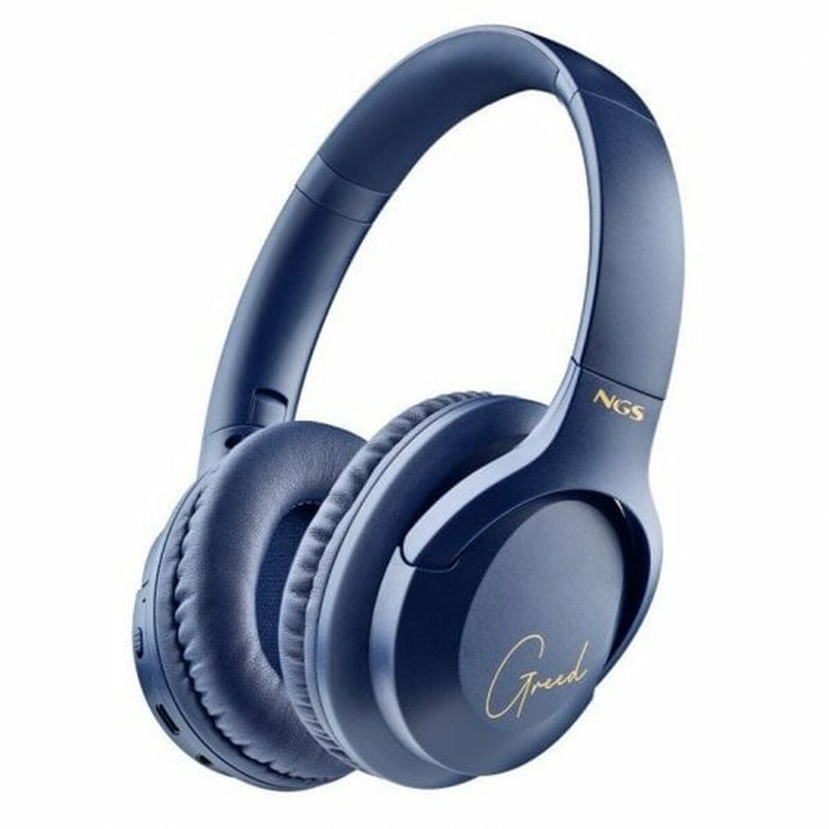 Over-Ear Koptelefoon met Bluetooth en Microfoon – Blauw