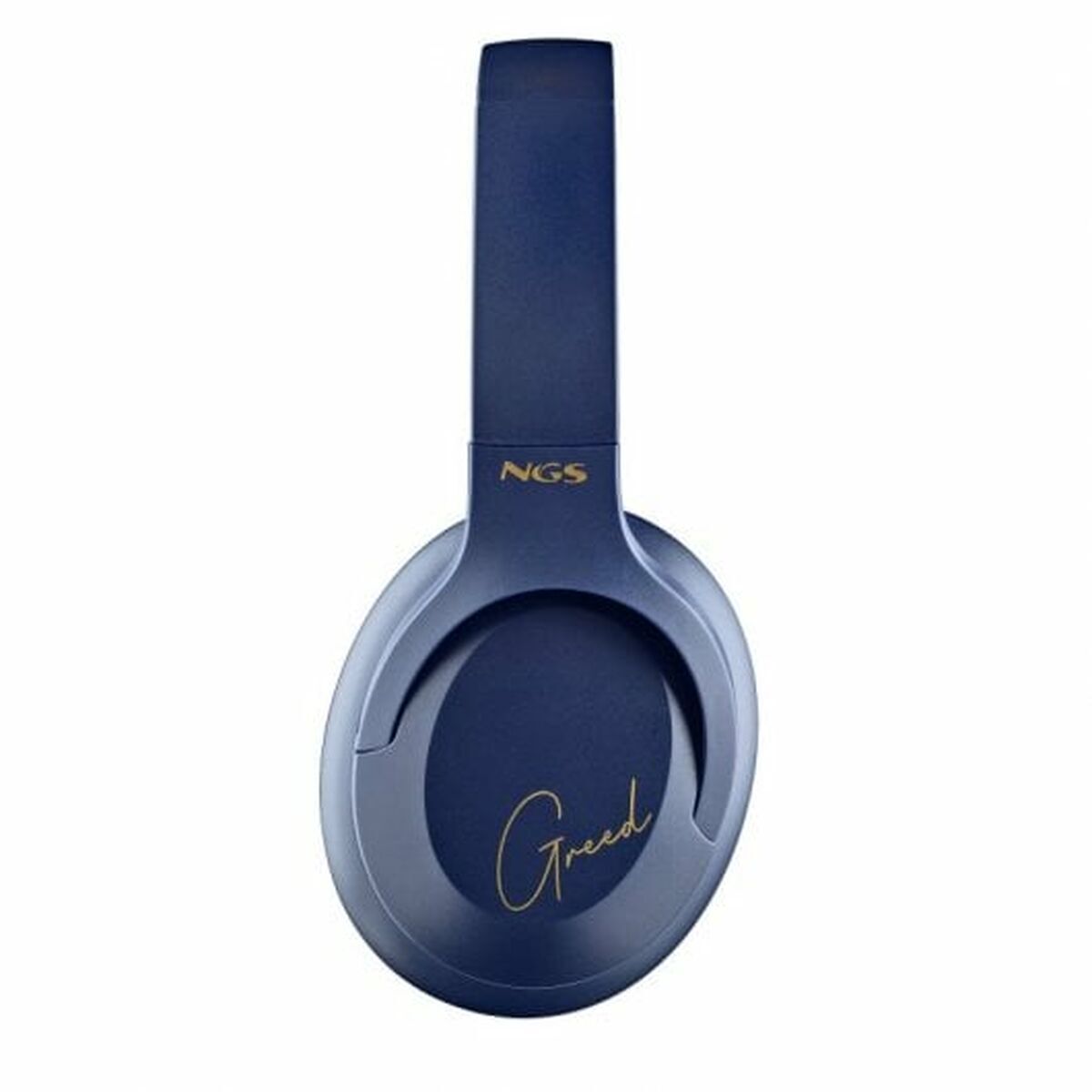 Over-Ear Koptelefoon met Bluetooth en Microfoon – Blauw