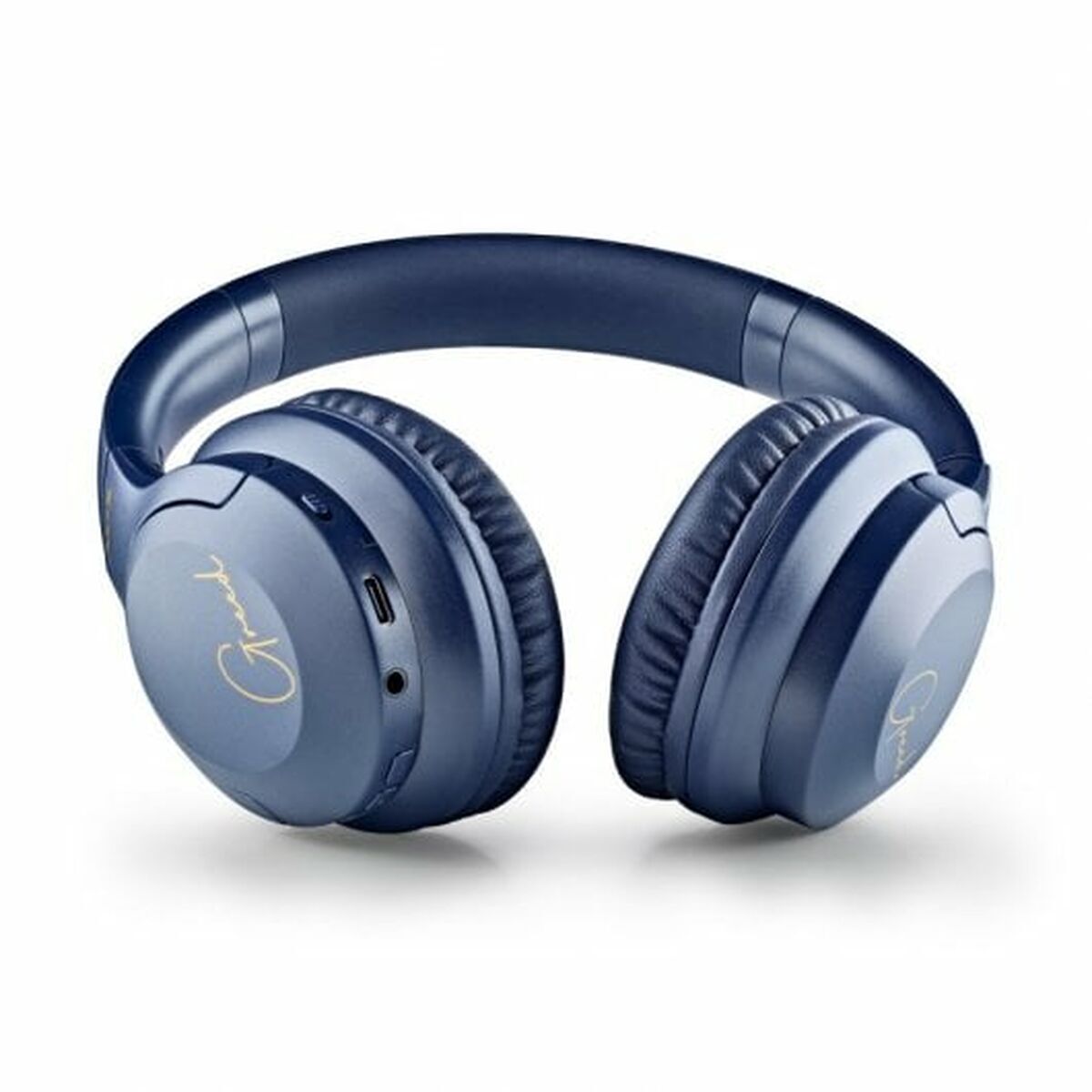 Over-Ear Koptelefoon met Bluetooth en Microfoon – Blauw