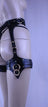 BDSM Gear Italian Leather Thigh Harness Set - Elegant Lingerie