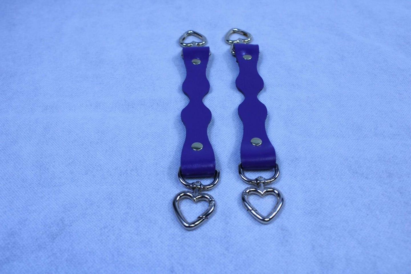 BDSM Gear Handmade Leather Connectors with D-Ring